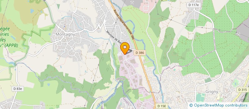 localisation de l'entreprise SOCIETE D INVESTISSEMENTS ET DE MECANIQUE à MONTAGNY