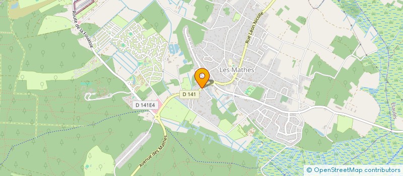 localisation de l'entreprise SOCIETE D INVESTISSEMENTS ET DE SERVICES à LES MATHES