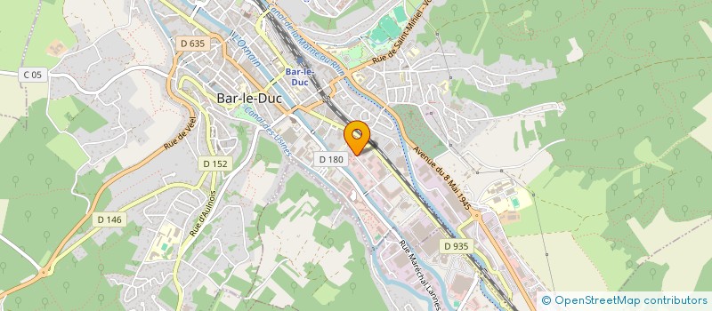 localisation de l'entreprise SOCIETE D'INVESTISSEMENTS IMMOBILIERS MEUSE TGV à SAINT-DIZIER