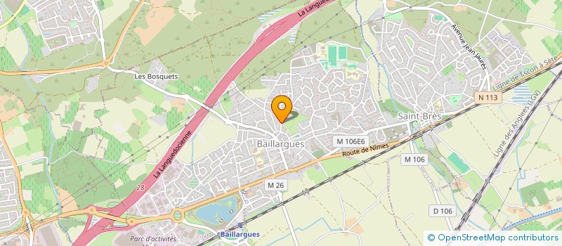 localisation de l'entreprise SOCIETE D ISOLATION DU LANGUEDOC à BAILLARGUES