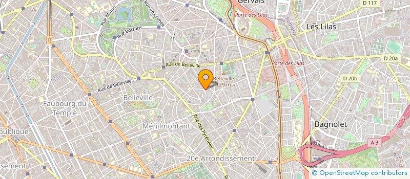 localisation de l'entreprise SOCIETE D'ISOLATION ET DE CALORIFUGE  PARIS