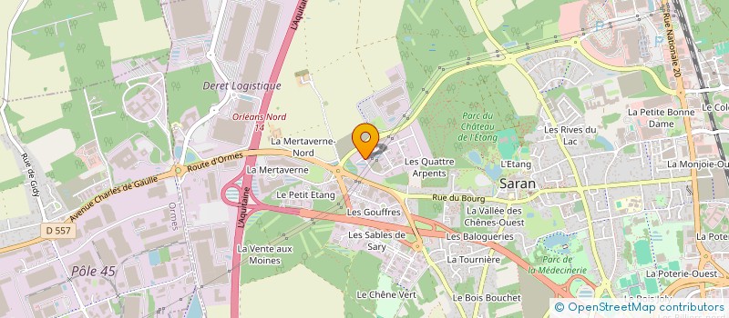 localisation de l'entreprise SOCIETE D'ISOLATION POLYURETHANE PROJETE à SARAN
