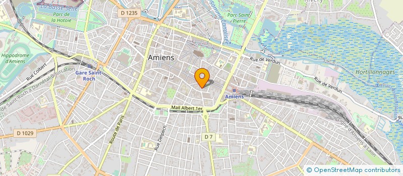 localisation de l'entreprise SOCIETE D'OPTIQUE AMIENOISE à AMIENS