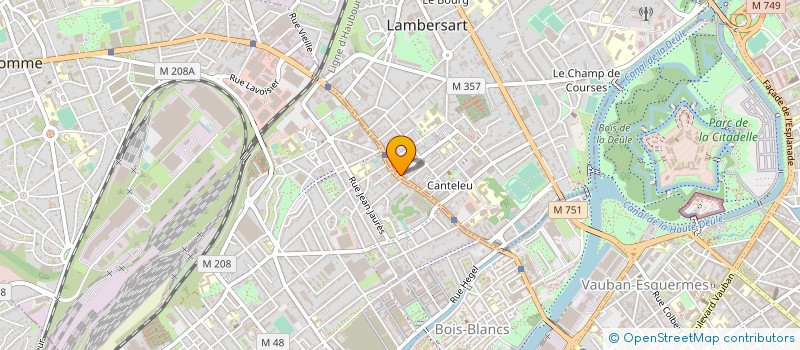 localisation de l'entreprise SOCIETE D'OPTIQUE HDH à LAMBERSART