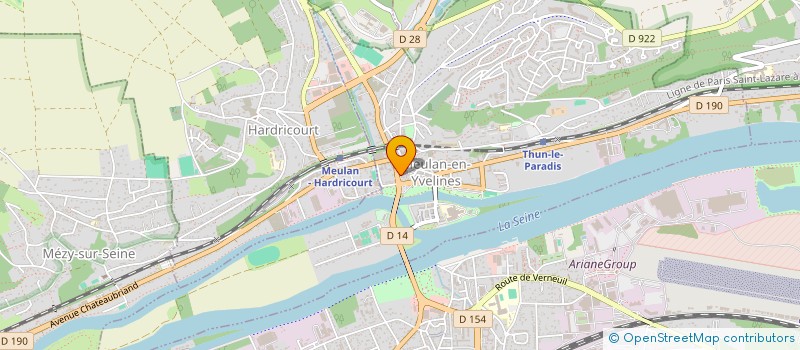 localisation de l'entreprise SOCIETE D'OPTIQUE PICARD à MEULAN-EN-YVELINES