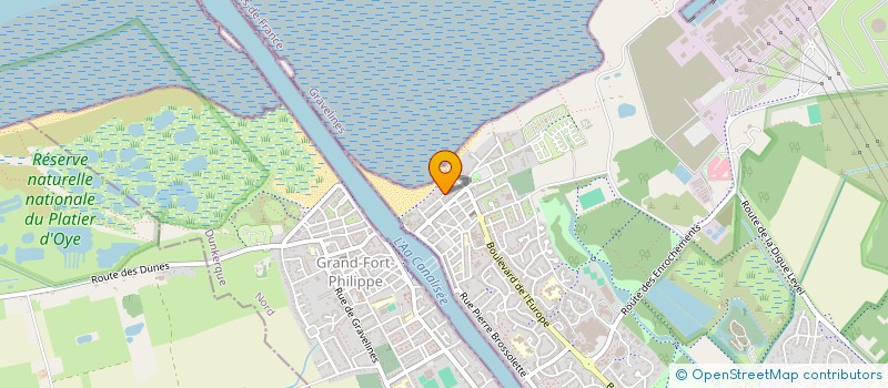 localisation de l'entreprise SOCIETE D'ORGANISATION DE GALAS à GRAVELINES