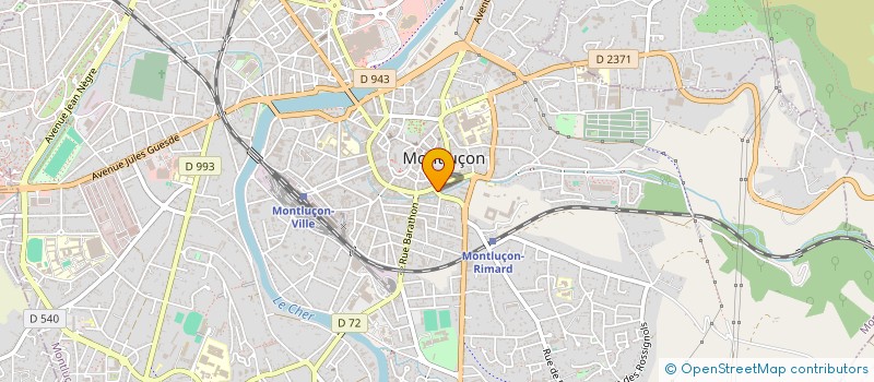 localisation de l'entreprise SOCIETE D'ORGANISATION DE GESTION D'AUDIT DE REVISION à MONTLUCON