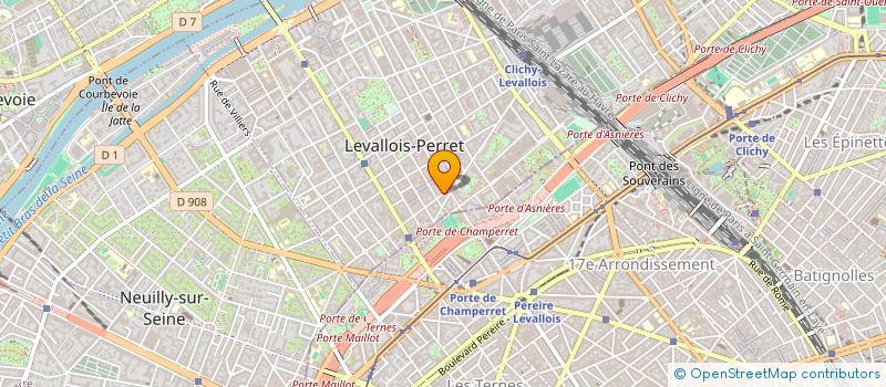 localisation de l'entreprise SOCIETE D'ORGANISATION DE LOISIRS à LEVALLOIS-PERRET