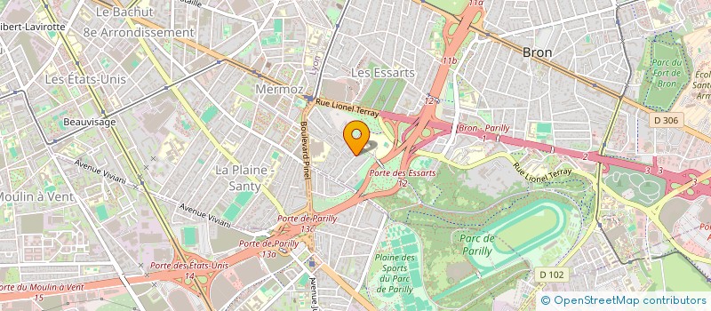 localisation de l'entreprise SOCIETE D'ORGANISATION ET DEVELOPPEMENT EN ALLERGOLOGIE  BRON