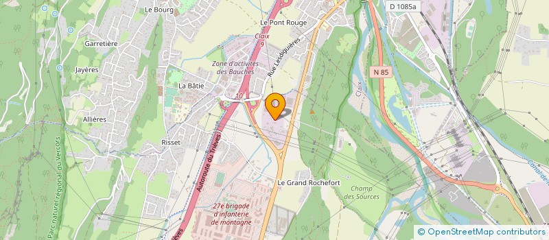 localisation de l'entreprise SOCIETE D'OUTILLAGE ET CONSTRUCTION MECANIQUE à VARCES-ALLIERES-ET-RISSET