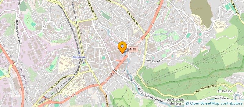 localisation de l'entreprise SOCIETE D'OUTILLAGE ET D'EMBOUTISSAGE à SAINT-ETIENNE