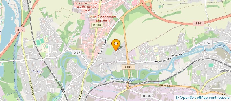 localisation de l'entreprise SOCIETE D'OUTILLAGE MECANIQUE CHARENTAIS  CHAMPNIERS