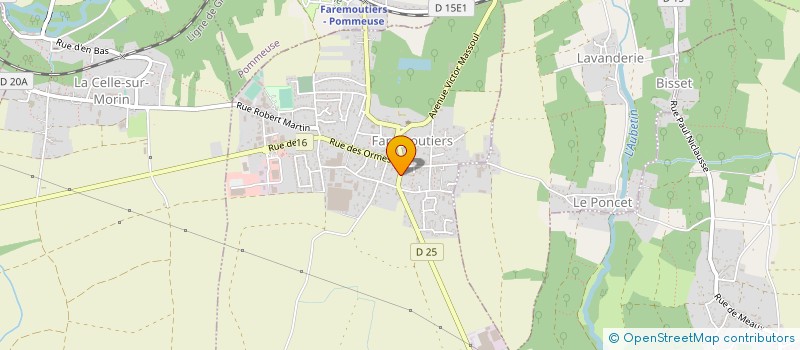 localisation de l'entreprise SOCIETE D'OUTILLAGES DISTRIBUTION ILE DE FRANCE à FAREMOUTIERS