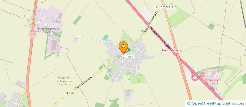 localisation de l'entreprise SOCIETE D'URVILLERS DE MECANIQUE ET DE MAINTENANCE  URVILLERS