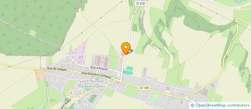 localisation de l'entreprise SOCIETE D'USINAGE DES METAUX à SAINT-NICOLAS-D'ALIERMONT