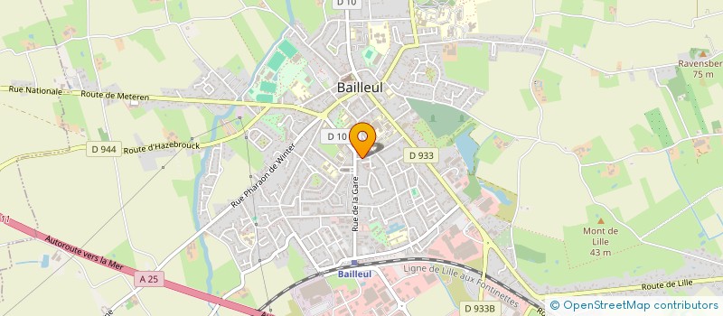 localisation de l'entreprise SOCIETE D'USINAGE ET DE CONSTRUCTION MECANIQUE à BAILLEUL