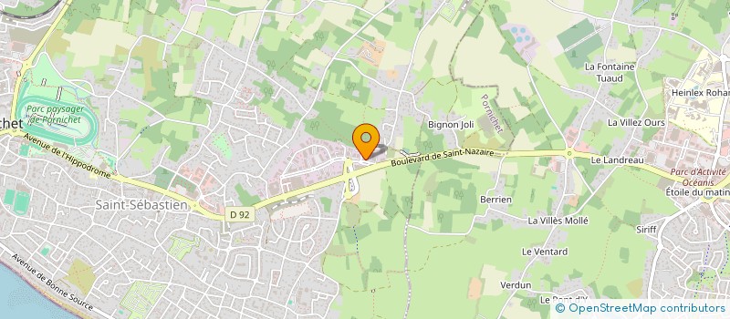 localisation de l'entreprise SOCIETE D'@VANTAGES à LA BAULE-ESCOUBLAC