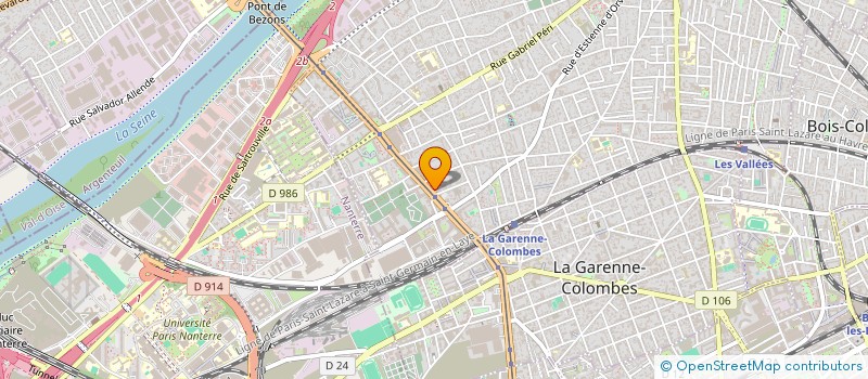 localisation de l'entreprise SOCIETE D3 à COLOMBES