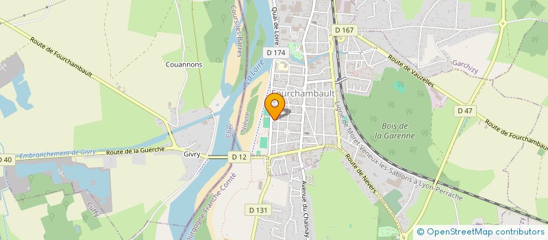 localisation de l'entreprise SOCIETE DA COSTA JEAN CLAUDE  FOURCHAMBAULT