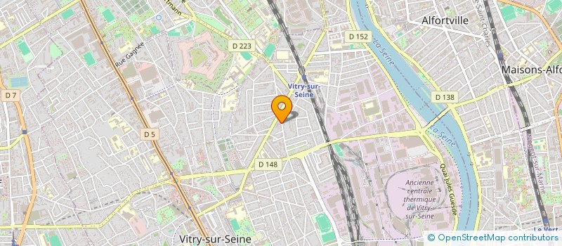 localisation de l'entreprise SOCIETE DACY à VITRY-SUR-SEINE