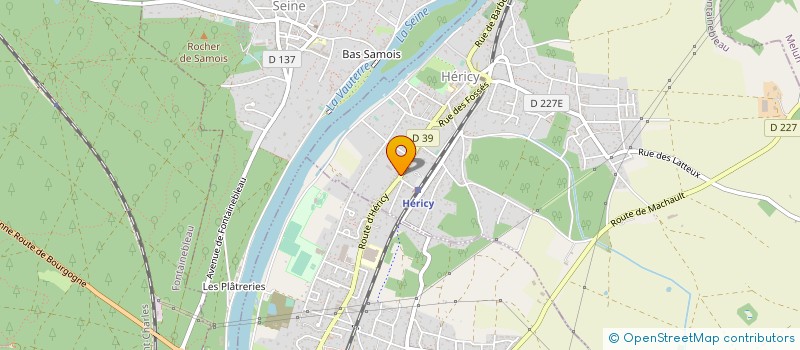localisation de l'entreprise SOCIETE DAG à HERICY