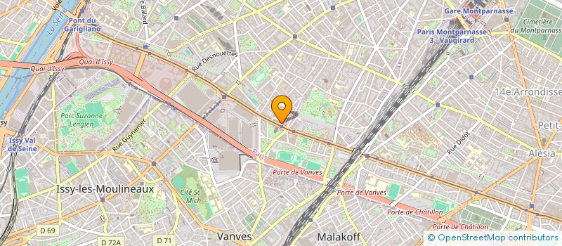 localisation de l'entreprise SOCIETE DAMIEN-MARCELLE  PARIS