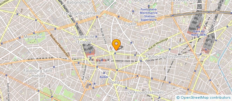 localisation de l'entreprise SOCIETE DANESA à PARIS