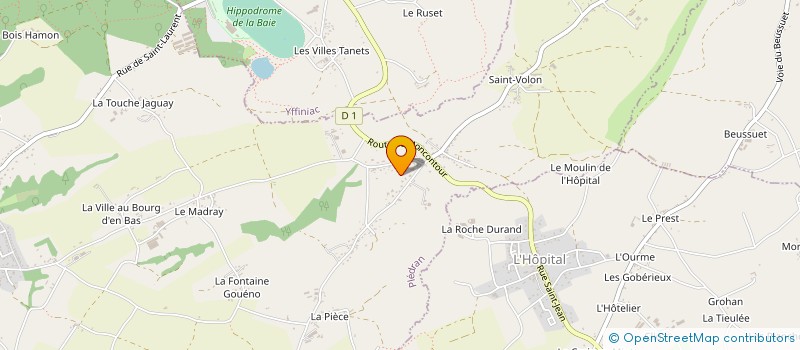 localisation de l'entreprise SOCIETE DARMON à PLEDRAN