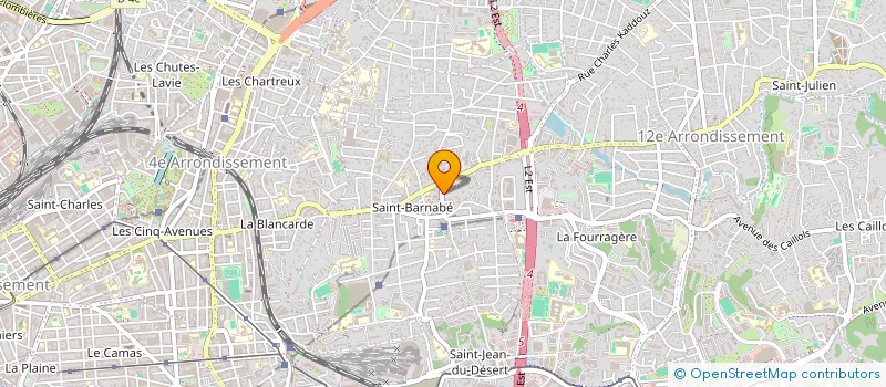 localisation de l'entreprise SOCIETE DASSY  MARSEILLE