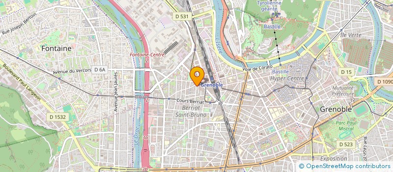 localisation de l'entreprise SOCIETE DAUPHINOISE DE PUBLICATIONS  GRENOBLE