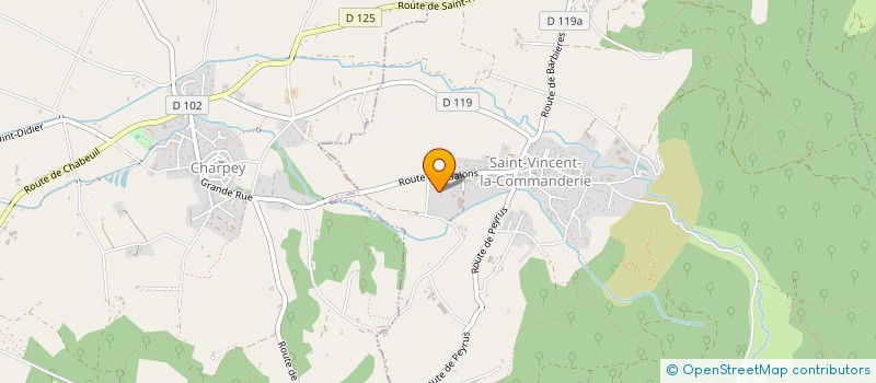 localisation de l'entreprise SOCIETE DAUPHINOISE TELEMATIQUE à CHATUZANGE-LE-GOUBET