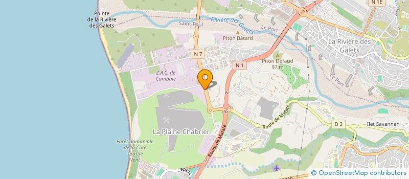 localisation de l'entreprise SOCIETE DE BATIMENT DE TRAVAUX PUBLICS ET DE SIGNALISATIONS à SAINT-PAUL
