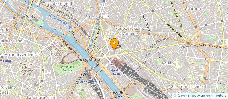 localisation de l'entreprise SOCIETE DE BATIMENT PARISIENNE à PARIS