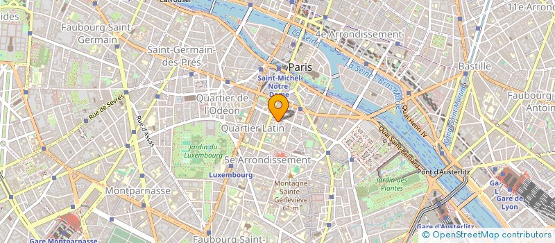 localisation de l'entreprise SOCIETE DE BIOLOGIE  PARIS