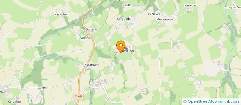 localisation de l'entreprise SOCIETE DE CALARNOU à PLOUVORN