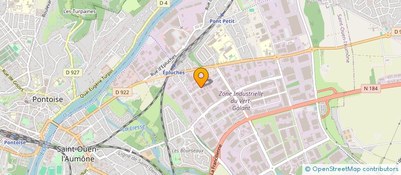 localisation de l'entreprise SOCIETE DE CALORIFUGE ET D'ECHAFAUDAGE à SAINT-OUEN-L'AUMONE