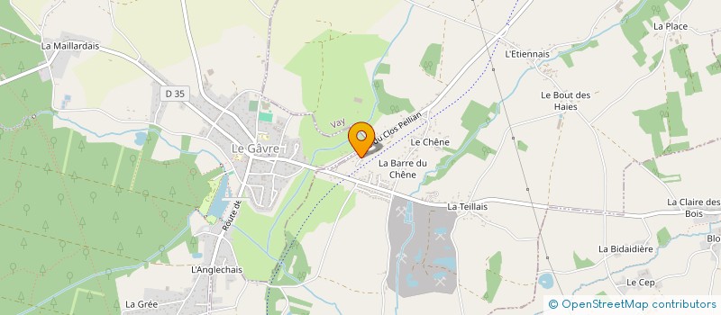 localisation de l'entreprise SOCIETE DE CARRELAGE DE LANNINOR à VAY