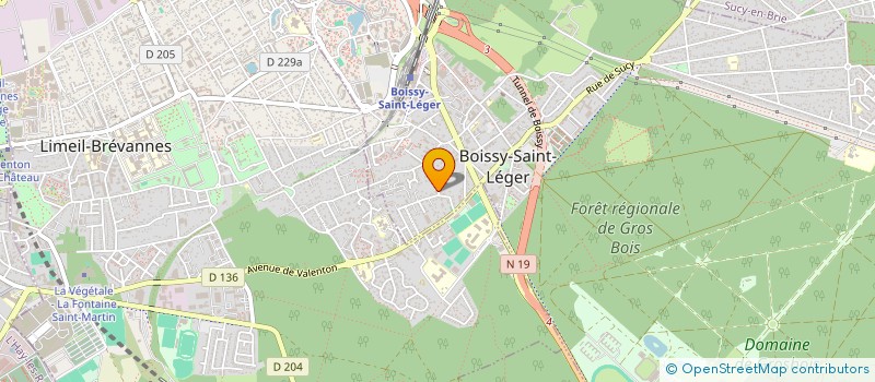 localisation de l'entreprise SOCIETE DE CARRELAGE ET MACONNERIE SCM à BOISSY-SAINT-LEGER