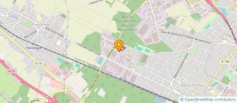 localisation de l'entreprise SOCIETE DE CENTRALISATION ET D'ADMINISTRATION DU DEMENAGEMENT  BEAUCHAMP