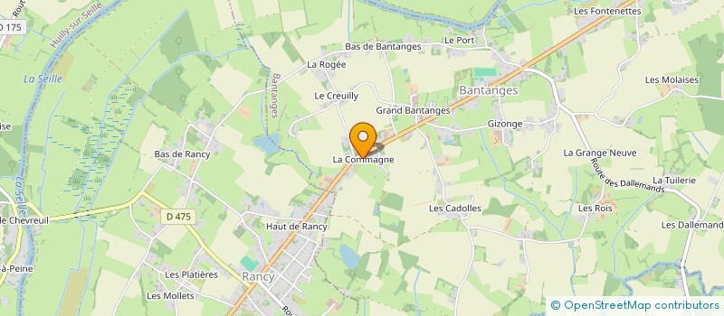 localisation de l'entreprise SOCIETE DE CHAISES CLERC à BANTANGES