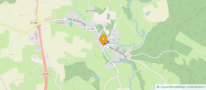 localisation de l'entreprise SOCIETE DE CHASEE  CHAILLAND