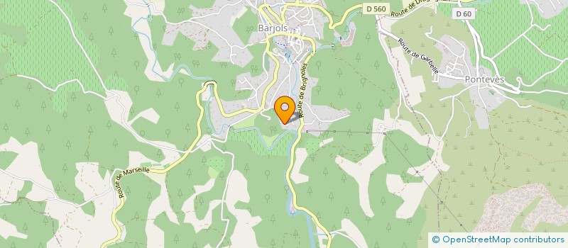 localisation de l'entreprise SOCIETE DE CHASSE  BARJOLS