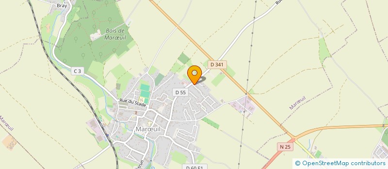 localisation de l'entreprise SOCIETE DE CHASSE  MARUIL