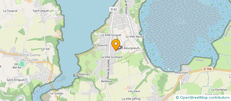 localisation de l'entreprise SOCIETE DE CHASSE à SAINT-JACUT-DE-LA-MER