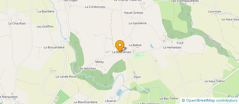 localisation de l'entreprise SOCIETE DE CHASSE à VAL-COUESNON