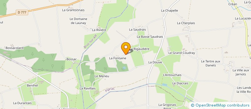 localisation de l'entreprise SOCIETE DE CHASSE à SIXT-SUR-AFF