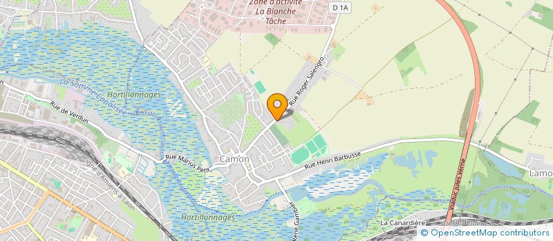 localisation de l'entreprise SOCIETE DE CHASSE à CAMON
