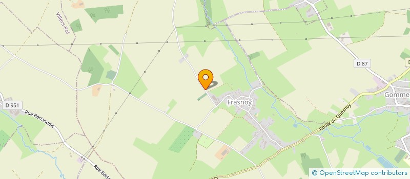 localisation de l'entreprise SOCIETE DE CHASSE à FRASNOY