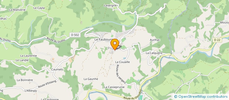 localisation de l'entreprise SOCIETE DE CHASSE à CONQUES-EN-ROUERGUE