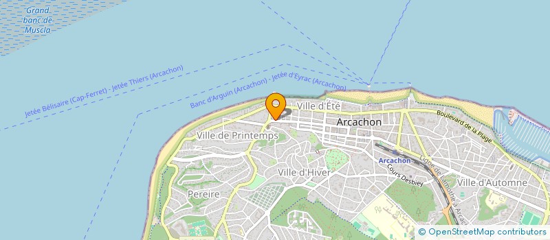 localisation de l'entreprise SOCIETE DE CHASSE, AMICALE DES CHASSEURS ARCACHONNAIS  ARCACHON